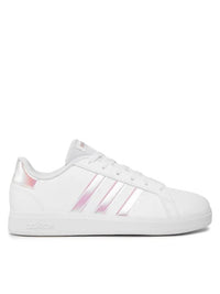 Adidas Grand Court K Chaussures Blanches Fille — immagine 1