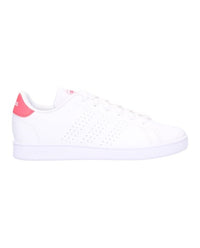 Adidas Advantage K Scarpe Bianche Rosa Bambine — immagine 1