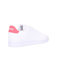 Adidas Advantage K Scarpe Bianche Rosa Bambine — immagine 3