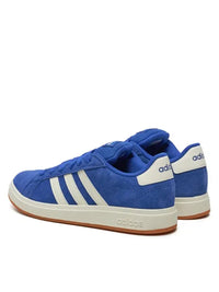 Adidas Grand Court K Chaussures Bleu Enfants Garçons — immagine 3