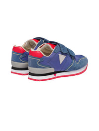 Guess Glorym Jr Chaussures à Scratch Bleu Enfant — immagine 3