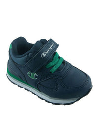 Chaussures basses enfant Champion Erin bleu vert — immagine 2