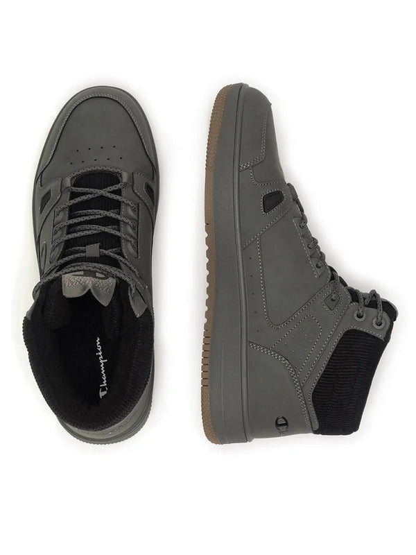 Champion Rebound 18 Scarpe Alte Grigie Bambini