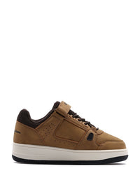 Champion Rebound18 Low Cord Scarpe Marroni Bambini Ragazzi — immagine 1