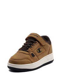 Champion Rebound18 Low Cord Scarpe Marroni Bambini Ragazzi — immagine 2