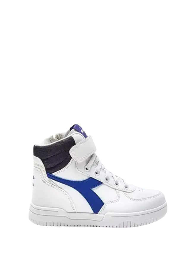 Diadora Raptor Mid Dust Chaussures Montantes Blanches Enfant