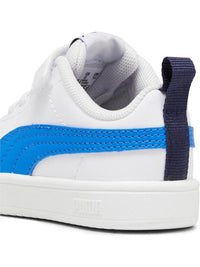 Puma Rickie AC Chaussures Blanches et Bleues Enfant — immagine 3