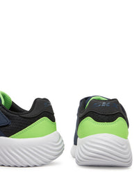 Skechers Bounder Trekzic Scarpe Blu Giallo Fluo Bambino — immagine 3