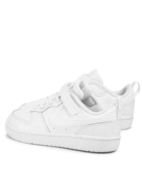 Nike Court Borough Low 2 PS JR Chaussures Blanches Enfant — immagine 3