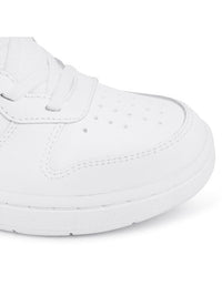 Nike Court Borough Mid 2 PS Jr Chaussures montantes blanches enfant — immagine 3