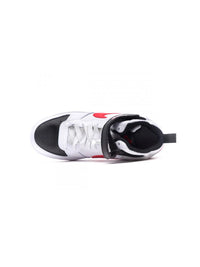Nike Court Borough Mid 2 PSV Chaussures Montantes Blanches Enfant — immagine 2