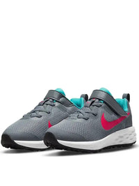 Nike Revolution 6  Scarpe Grigie Bambini — immagine 2