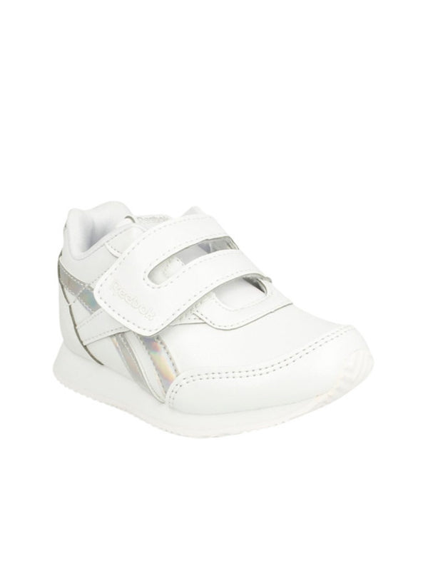 Reebok Royal Jog Blanco-Plata 1v  Scarpe Bianche Bambini