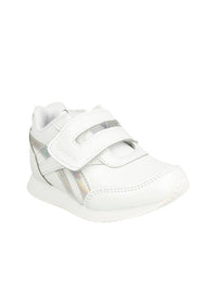 Reebok Royal Jog Blanc-Argent 1v Chaussures Blanches Enfant — immagine 2