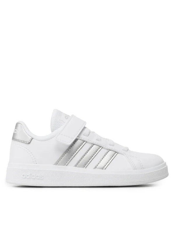 Adidas Grand Court 2.0 El K Scarpe Bianche Bambini