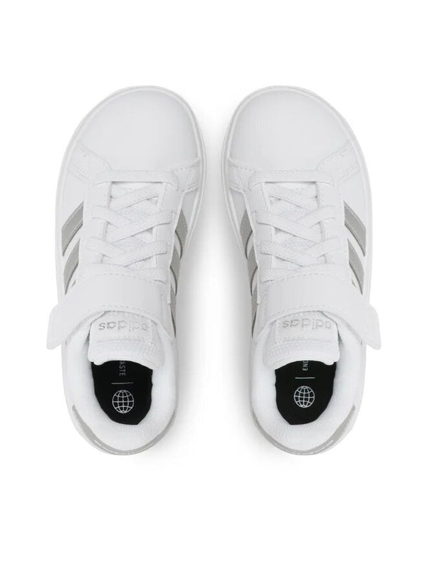 Adidas Grand Court 2.0 El K Scarpe Bianche Bambini