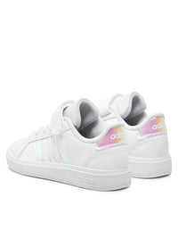 Adidas Grand Court 2.0 Chaussures Blanches Fille — immagine 3