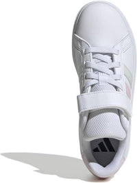 Adidas Grand Court 2.0 Chaussures Blanches Enfant — immagine 3