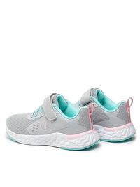 Champion Bold G Ps Chaussures Gris Vert Enfant — immagine 3