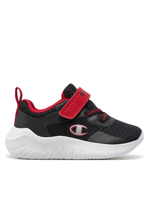Champion Softy Evolve B Td Low Cut Scarpe Nere Rosse Bambino