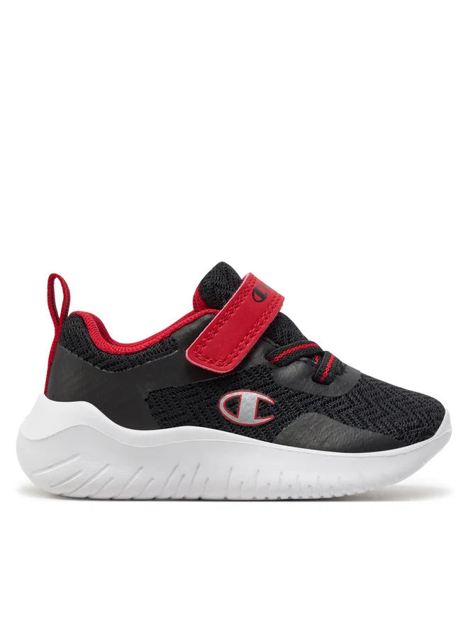Champion Softy Evolve B Td Low Cut Chaussures Noir Rouge Enfant