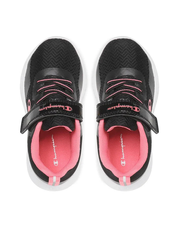 Champion Sneakers Softy Evolve G Ps Scarpe Nere Rosa Bambina