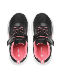 Champion Sneakers Softy Evolve G Ps Chaussures Noir Rose Enfant — immagine 2