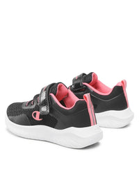 Champion Sneakers Softy Evolve G Ps Chaussures Noir Rose Enfant — immagine 3