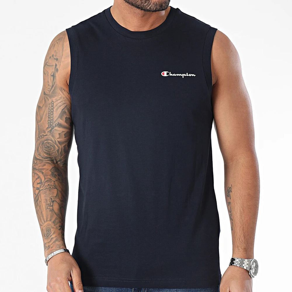Champion Canotta Sportiva Blu Uomo