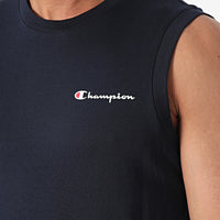 Champion Canotta Sportiva Blu Uomo — immagine 3