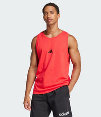Débardeur de sport Adidas Essentials Aeroready Rouge Homme — immagine 2
