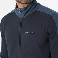 Champion Full Zip Suit Completo Tuta Blu Uomo — immagine 3