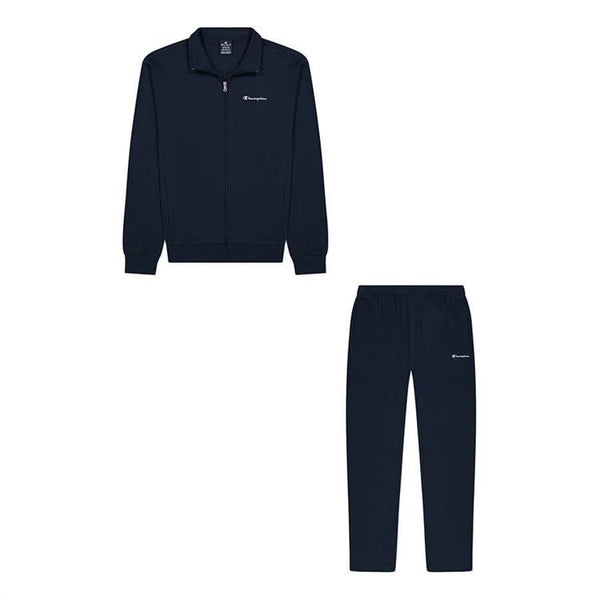 Champion Full Zip Suit Completo Tuta Blu Uomo