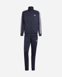 Ensemble survêtement Adidas Basic 3-Stripes Tricot Bleu Homme — immagine 1