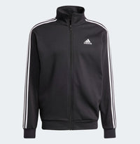 Adidas Survêtement Fleece Basique 3 Bandes Noir Blanc Homme — immagine 2