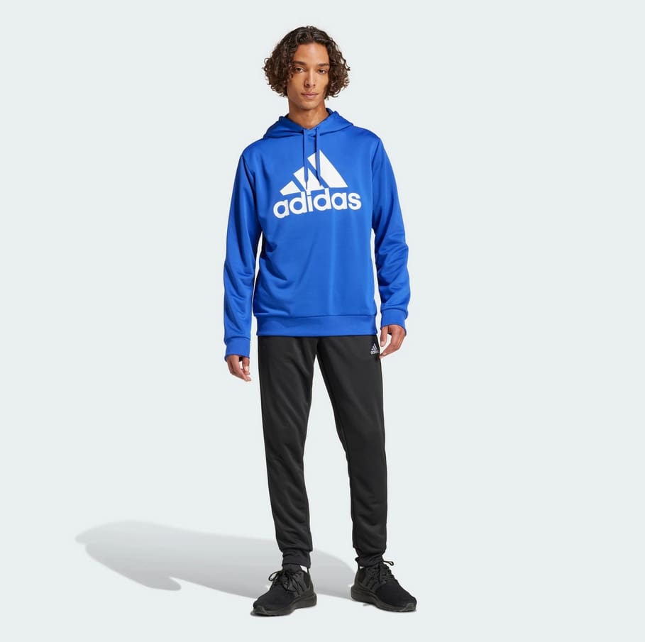Adidas Sportswear French Terry Hooded Ensemble de survêtement bleu pour homme