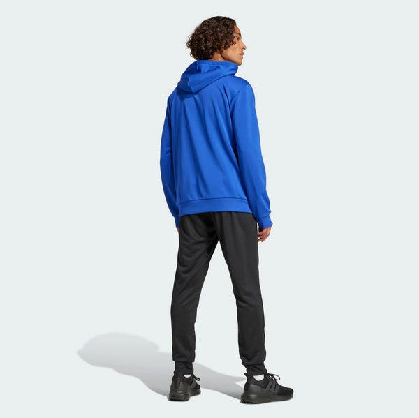 Adidas Sportswear French Terry Hooded  Completo Tuta Blu Uomo