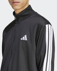 Adidas M 3S Ft Tt Ts Ensemble de survêtement noir homme — immagine 3