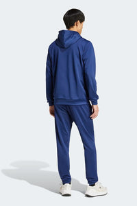 Adidas Sportswear Big Logo French Terry Completo Tuta Blu Uomo — immagine 2