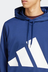 Adidas Sportswear Big Logo French Terry Completo Tuta Blu Uomo — immagine 4