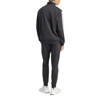Adidas Sportswear Completo Tuta Nero Bianco Uomo — immagine 2