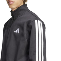Adidas Sportswear Completo Tuta Nero Bianco Uomo — immagine 3