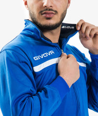 Ensemble de survêtement Givova One Full Zip Bleu Homme — immagine 3