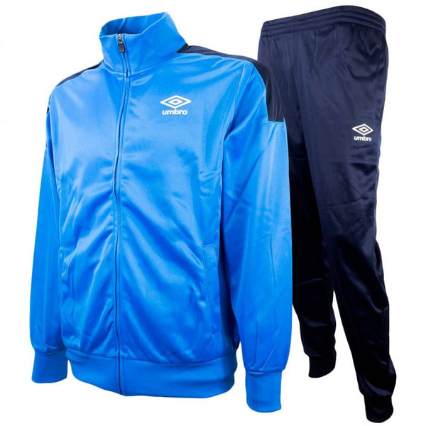 Umbro Full Zip Completo Tuta Blu Uomo