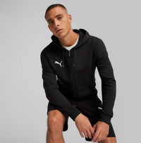 Puma Casuals Sweat à capuche zippé noir homme — immagine 3