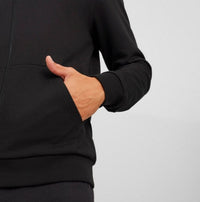 Puma Casuals Sweat à capuche zippé noir homme — immagine 4