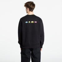 Champion x Space Invaders  Felpa Girocollo Nera Uomo — immagine 3