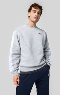 Champion Crewneck Sweats Sweat-shirt ras du cou gris homme — immagine 1