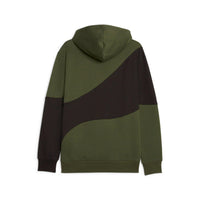 Puma Power Catt Sweat à Capuche Vert Homme — immagine 2