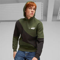 Puma Power Catt Sweat à Capuche Vert Homme — immagine 3